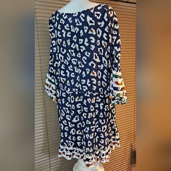 BNWT UK size 26-28-30-32, Loralette (Evans) cotton tunic shirt dress top, L 35in - Picture 5 of 13